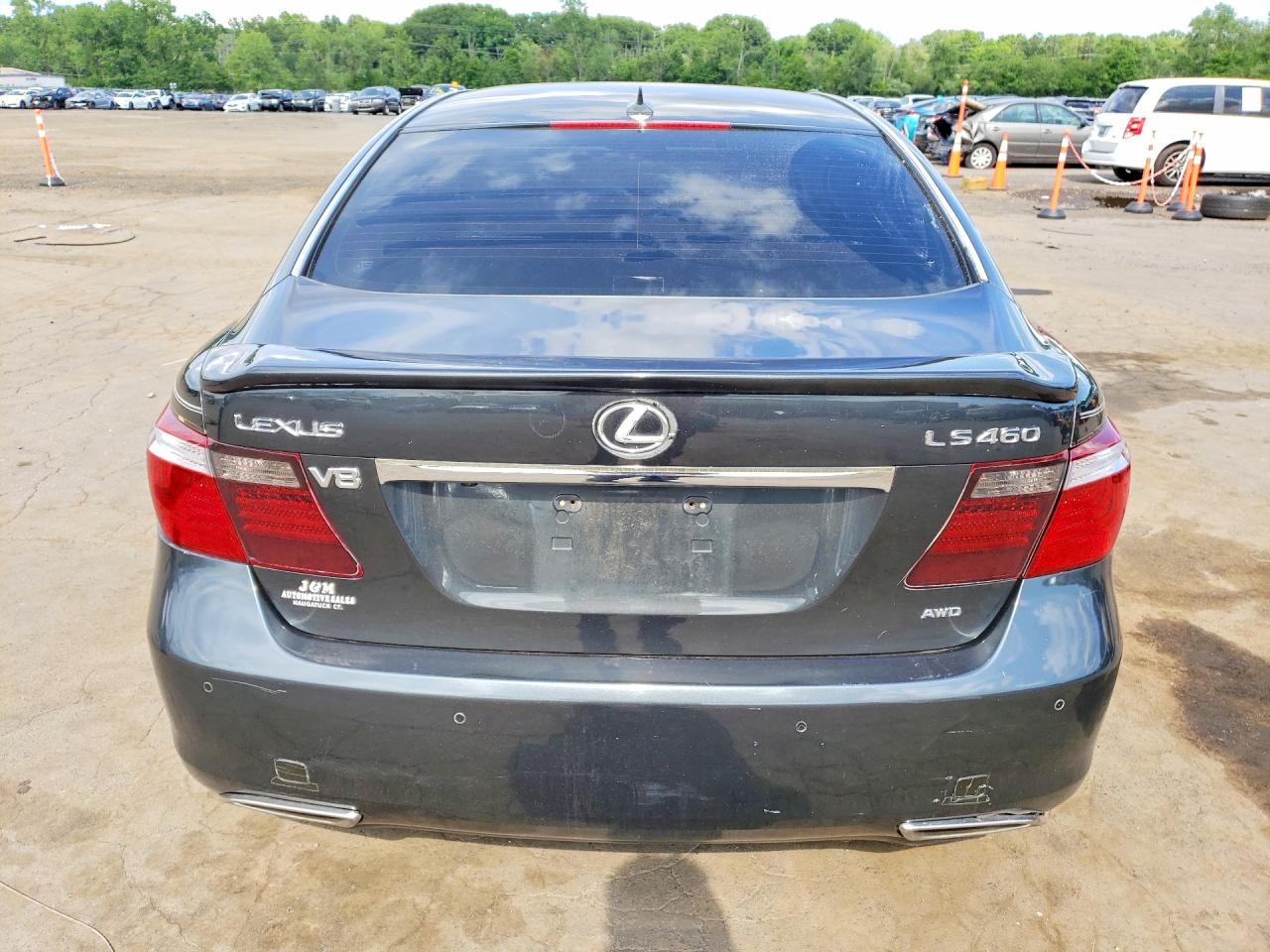 2009 Lexus Ls 460 Charcoal vin: JTHCL46F595000260