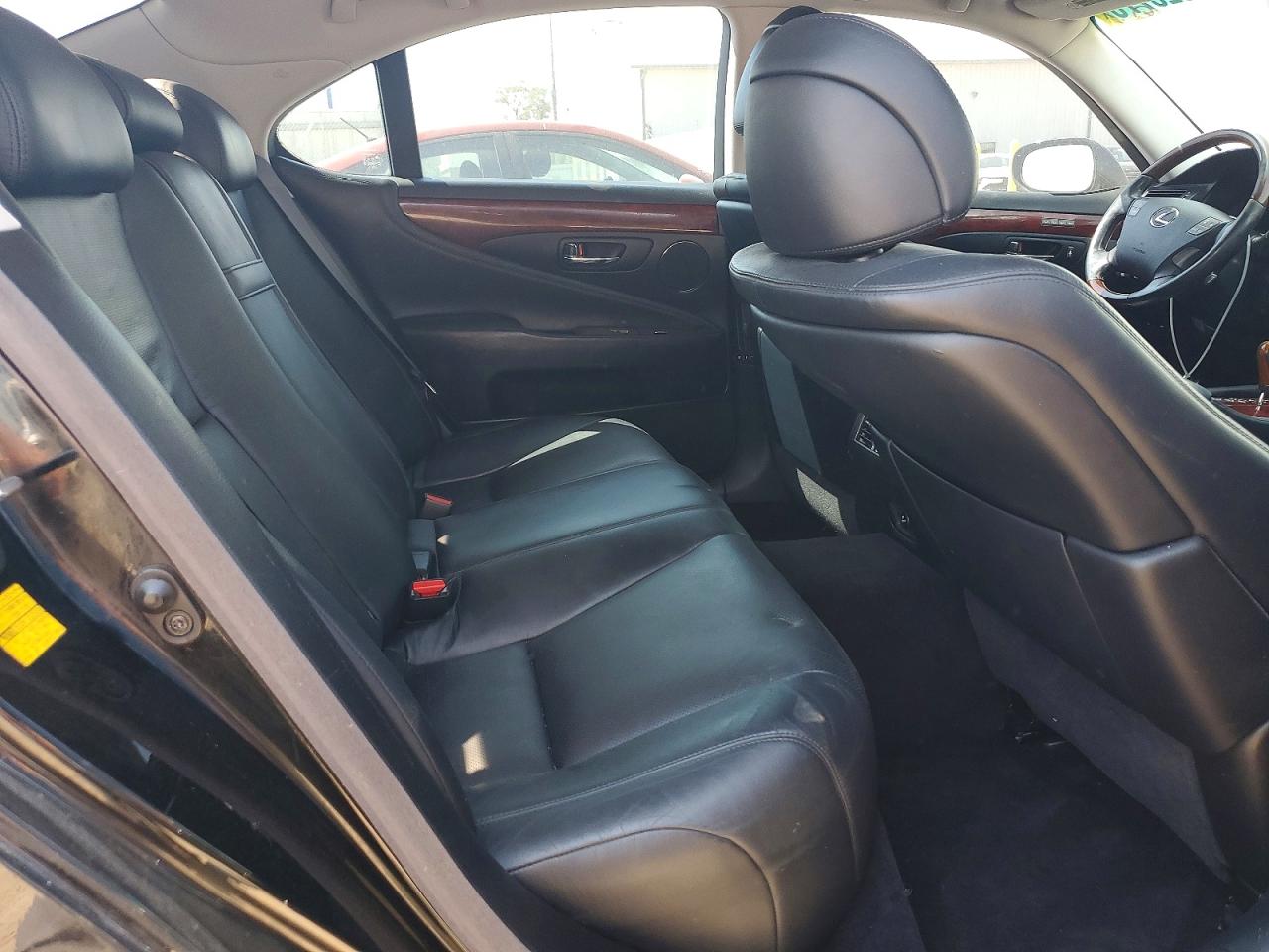 2009 Lexus Ls 460 Black vin: JTHCL46F695004575
