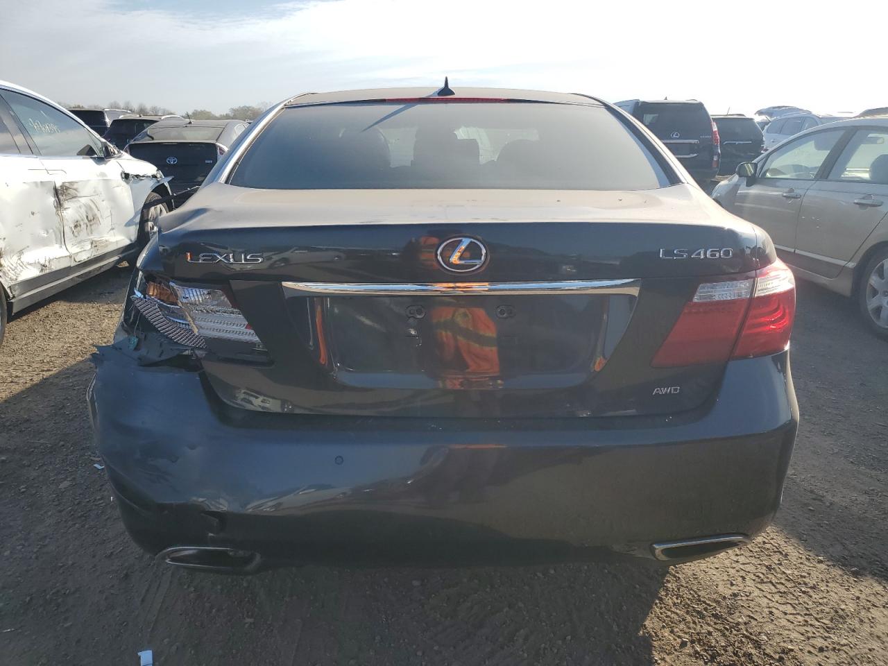 2009 Lexus Ls 460 Gray vin: JTHCL46F795002107