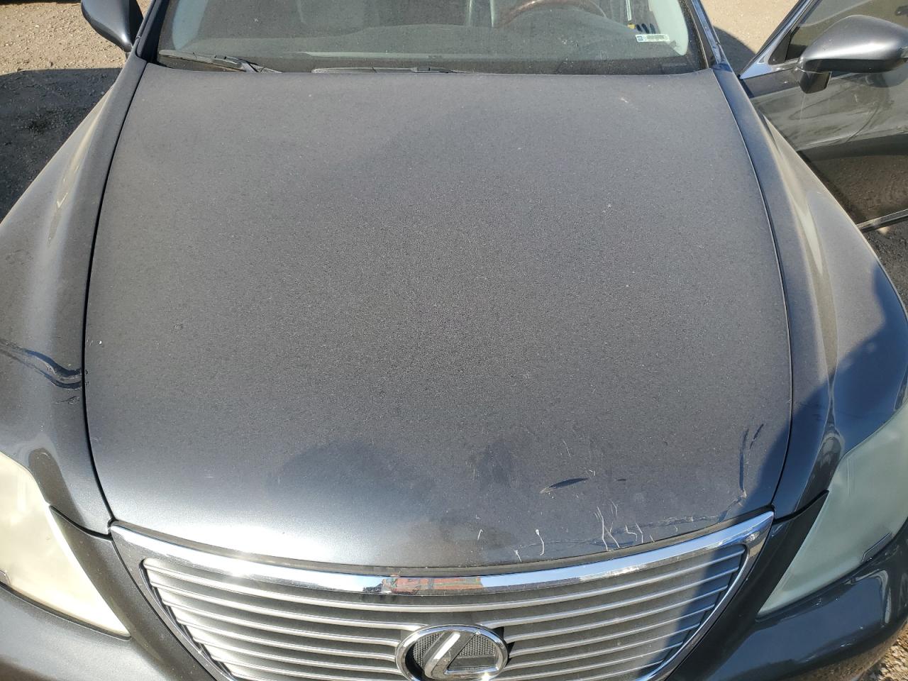 2009 Lexus Ls 460 Gray vin: JTHCL46F795002107
