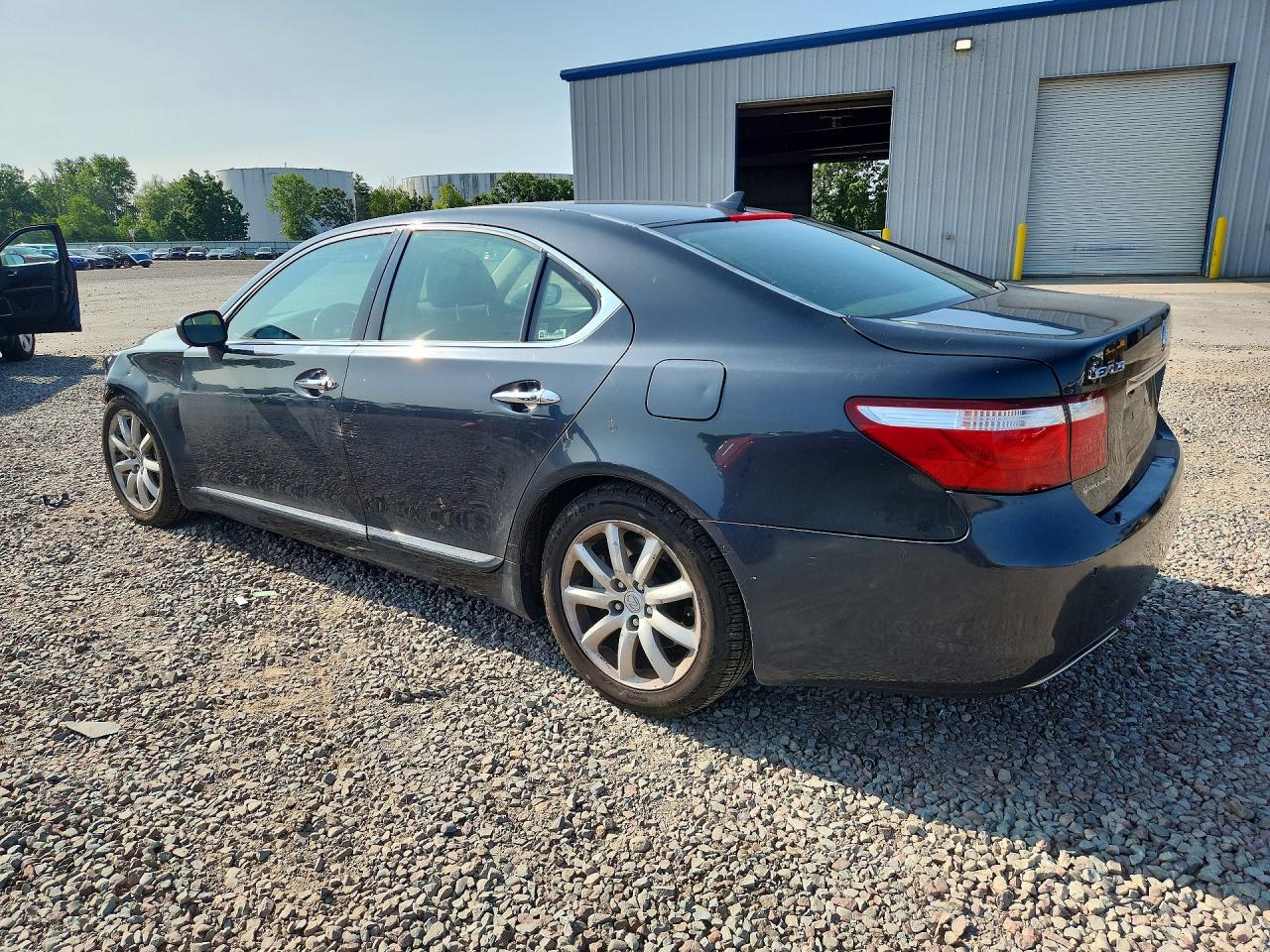 2009 Lexus Ls 460 Charcoal vin: JTHCL46F795002396