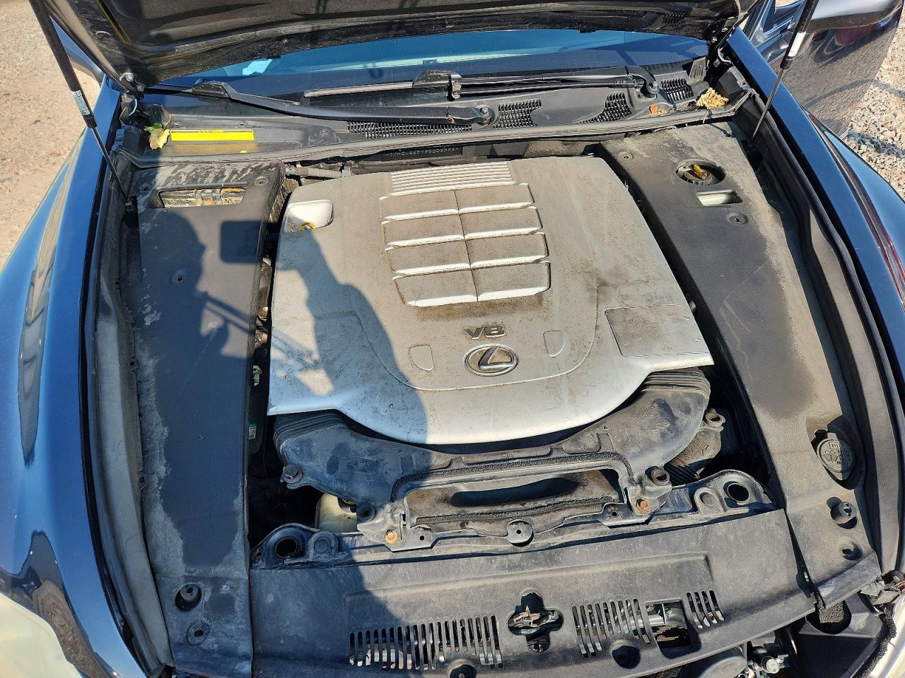 2009 Lexus Ls 460 Charcoal vin: JTHCL46F795002396