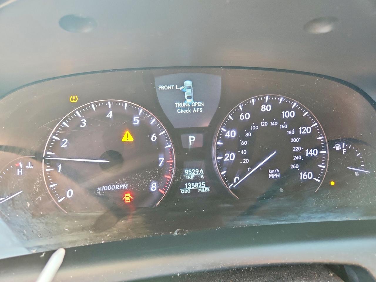 2009 Lexus Ls 460 Charcoal vin: JTHCL46F795002396