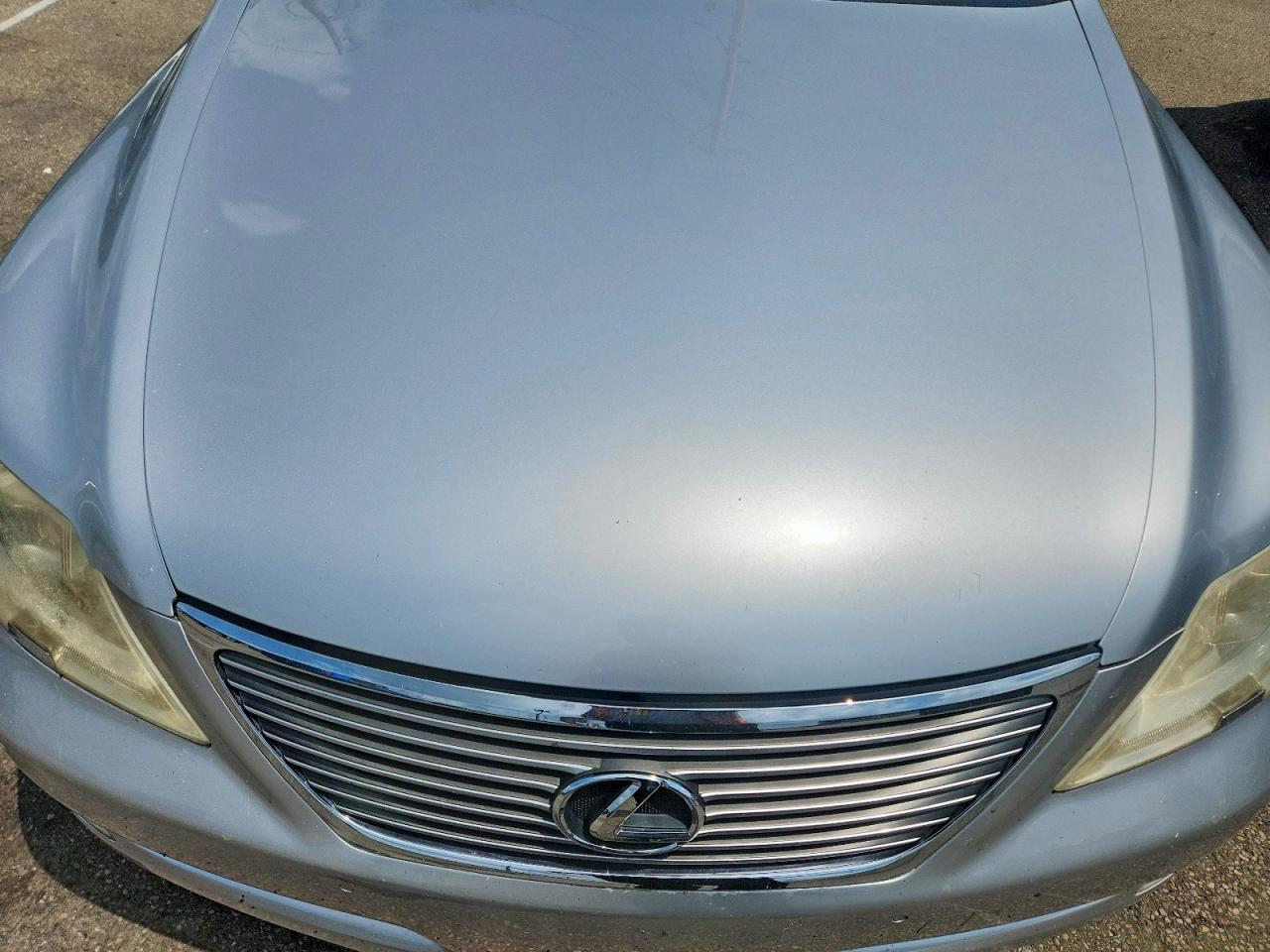 2009 Lexus Ls 460 Silver vin: JTHCL46F795002849