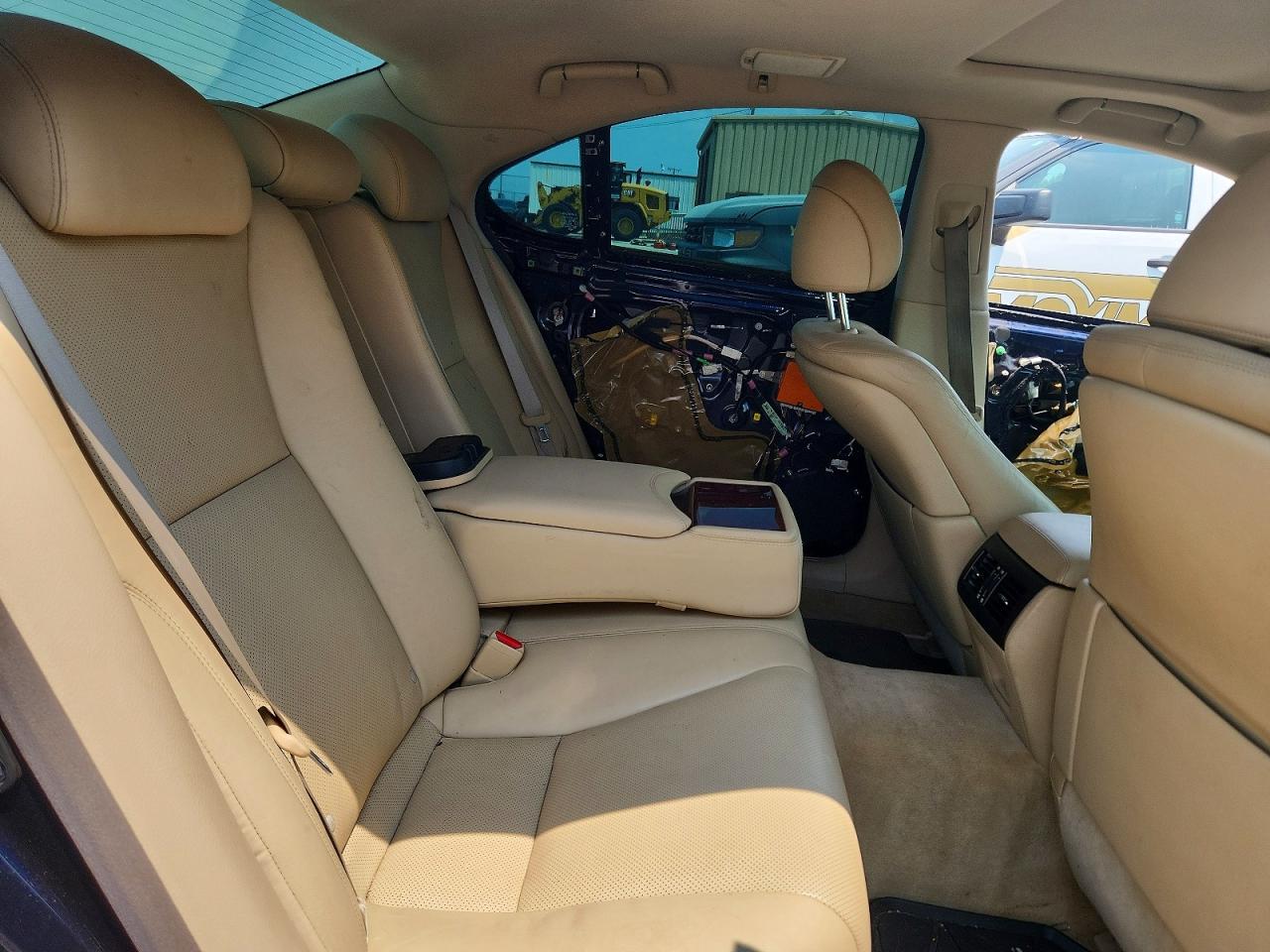 2009 Lexus Ls 460 Blue vin: JTHCL46F895001161