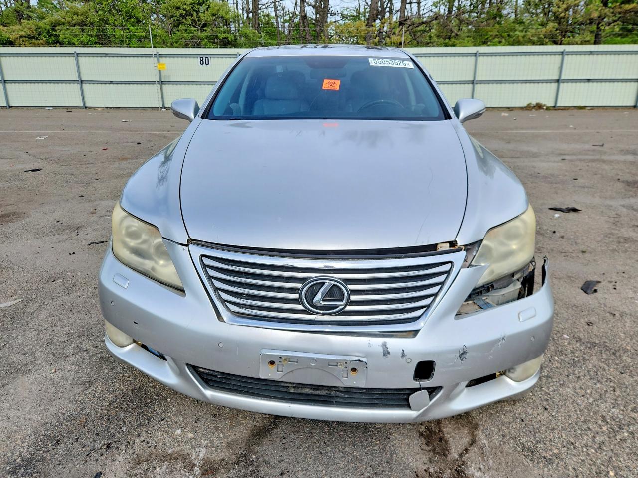 2010 Lexus Ls 460 Silver vin: JTHCL5EF0A5006088