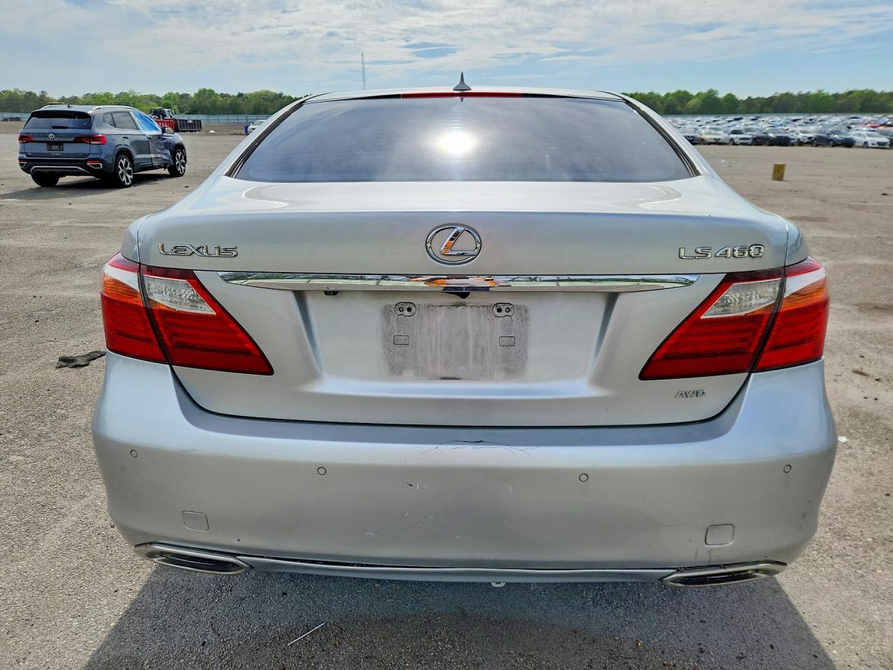 2010 Lexus Ls 460 Silver vin: JTHCL5EF0A5006088