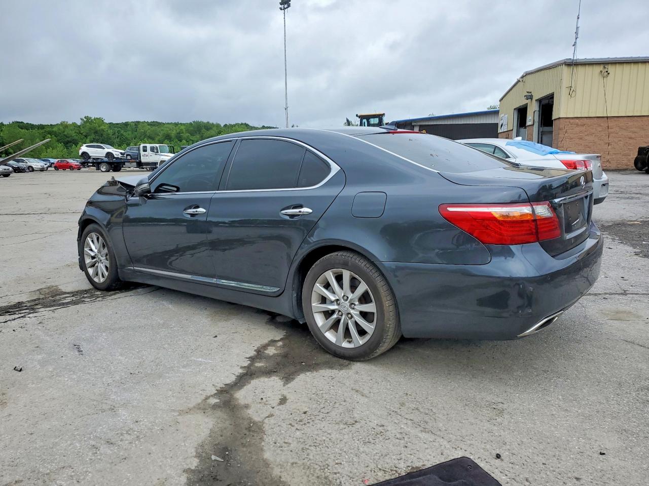 2011 Lexus Ls 460 Charcoal vin: JTHCL5EF0B5009672