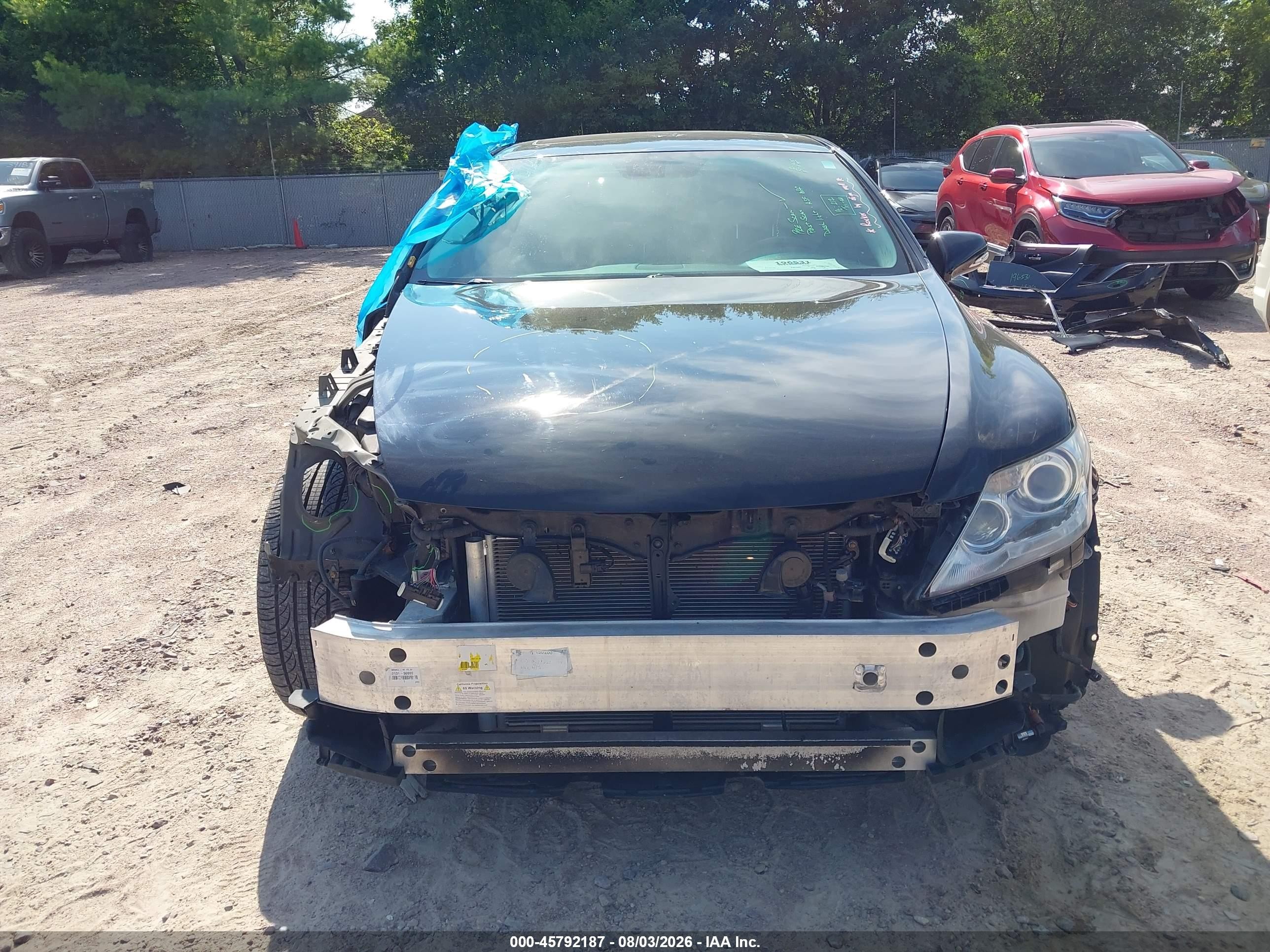 2012 Lexus Ls 460   Black vin: JTHCL5EF0C5013805