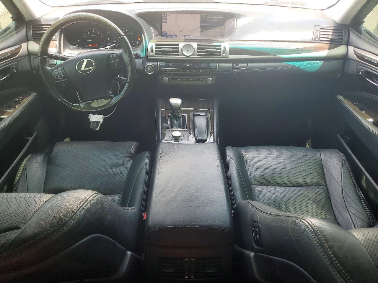 2013 Lexus Ls 460 Silver vin: JTHCL5EF1D5019520