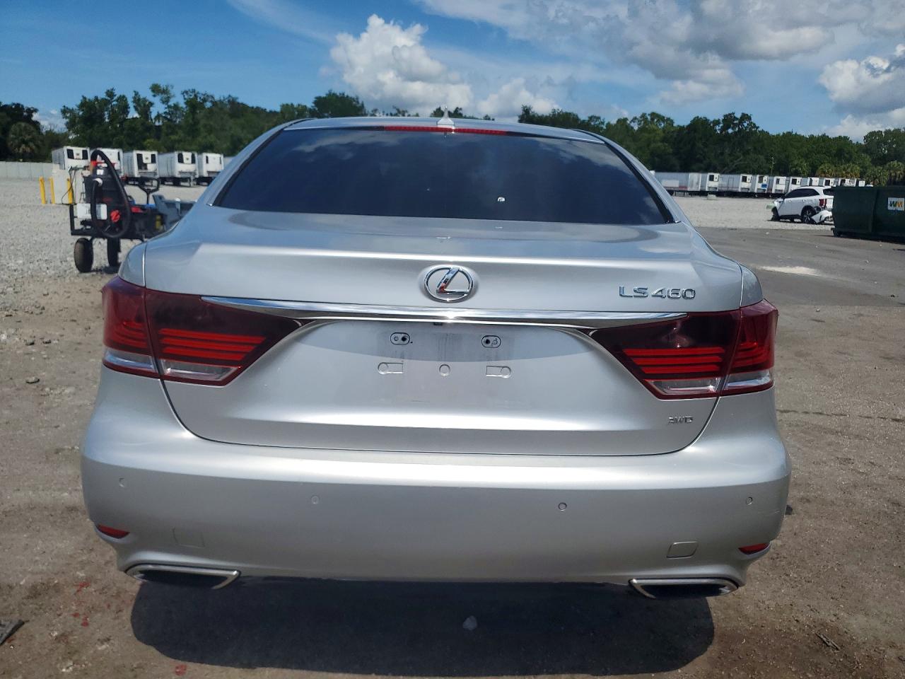 2013 Lexus Ls 460 Silver vin: JTHCL5EF1D5019520