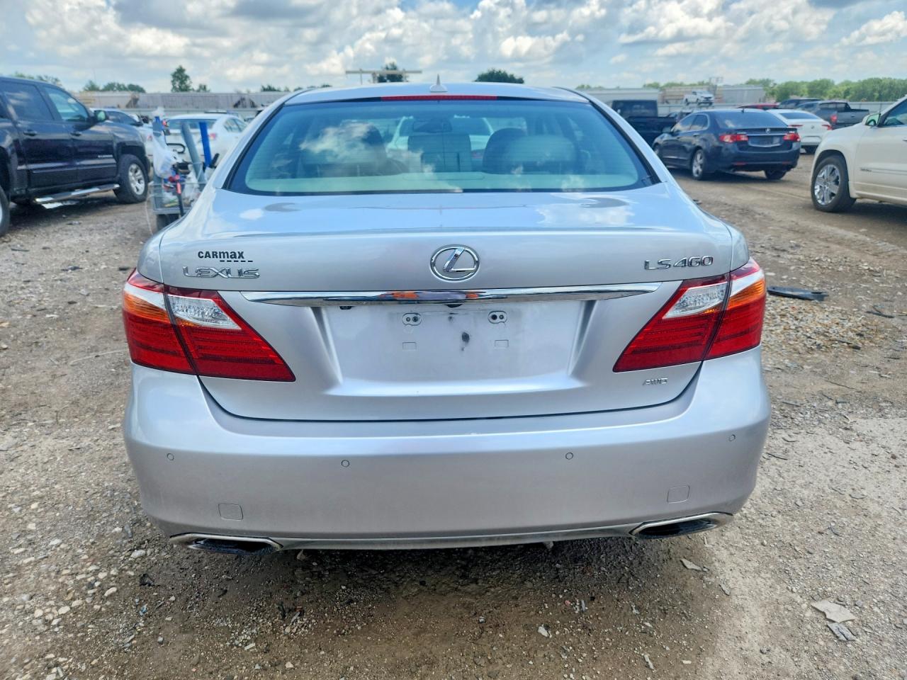 2010 Lexus Ls 460 Silver vin: JTHCL5EF2A5008098