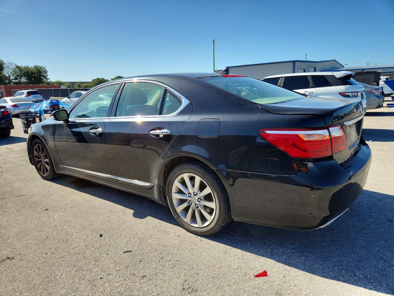 2011 Lexus Ls 460 Black vin: JTHCL5EF2B5009253