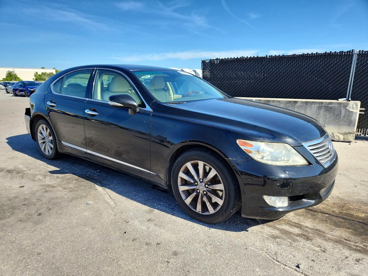 2011 Lexus Ls 460 Black vin: JTHCL5EF2B5009253