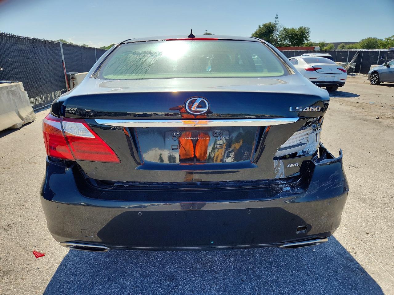 2011 Lexus Ls 460 Black vin: JTHCL5EF2B5009253