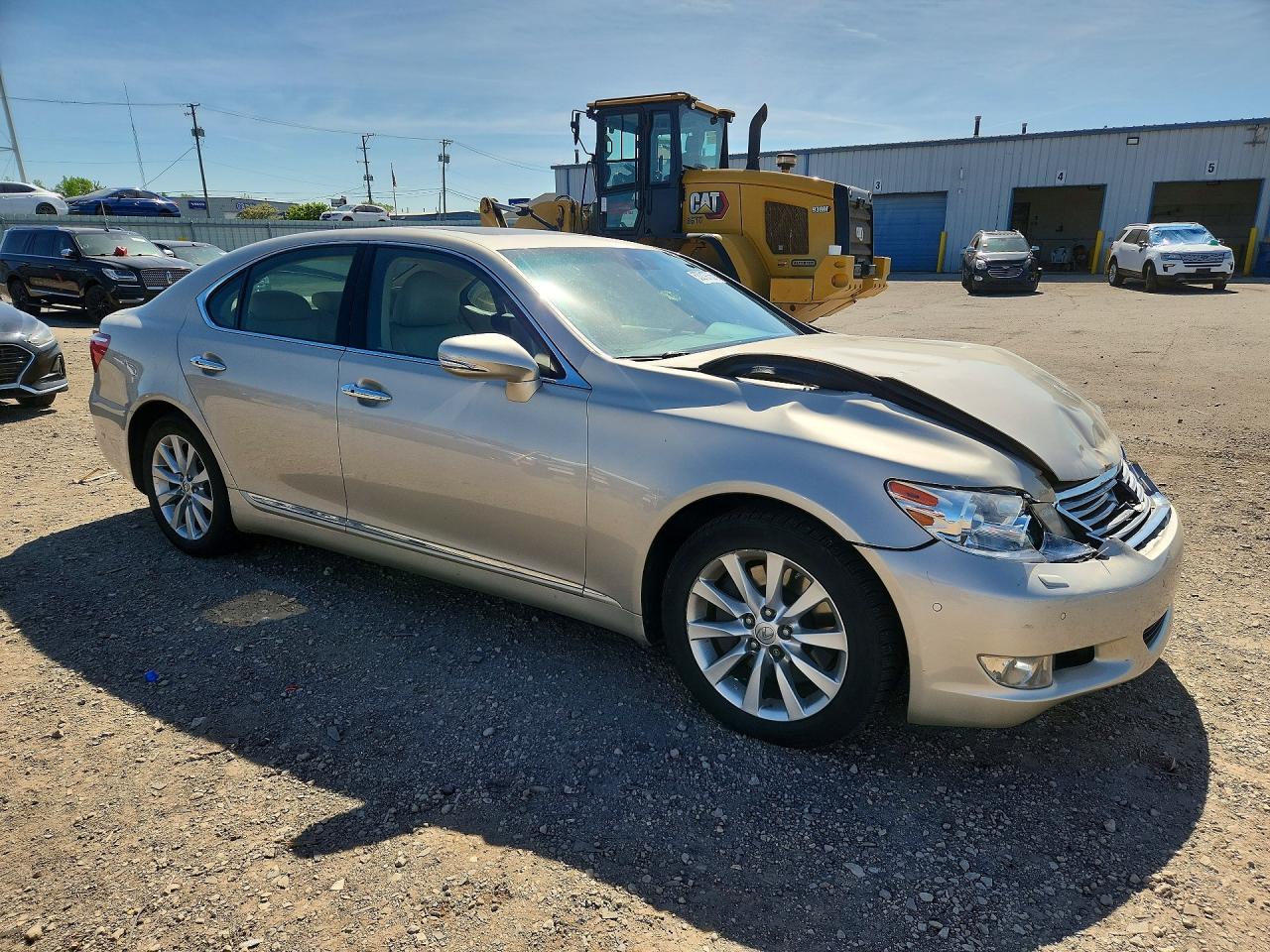 2012 Lexus Ls 460 Tan vin: JTHCL5EF2C5013191