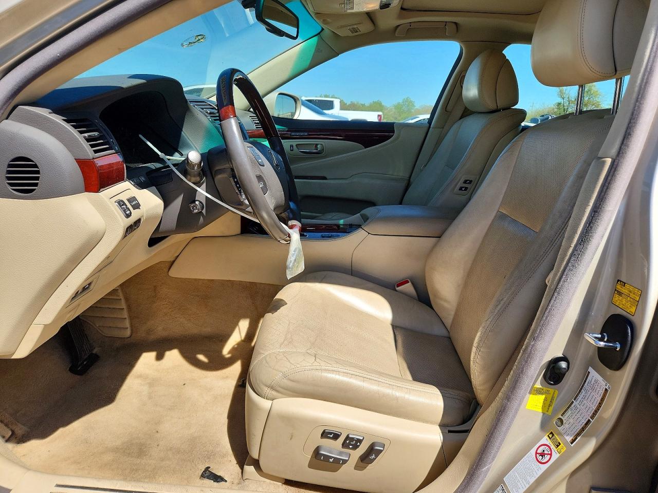 2012 Lexus Ls 460 Tan vin: JTHCL5EF2C5013191