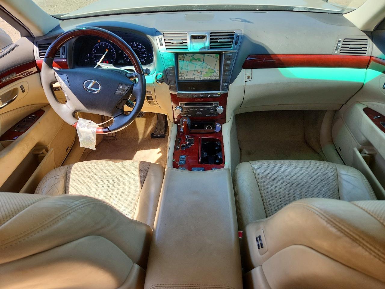 2012 Lexus Ls 460 Tan vin: JTHCL5EF2C5013191