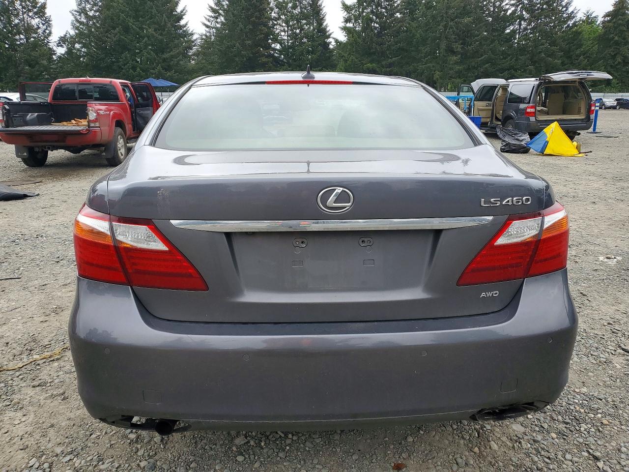 2012 Lexus Ls 460 Gray vin: JTHCL5EF2C5013403