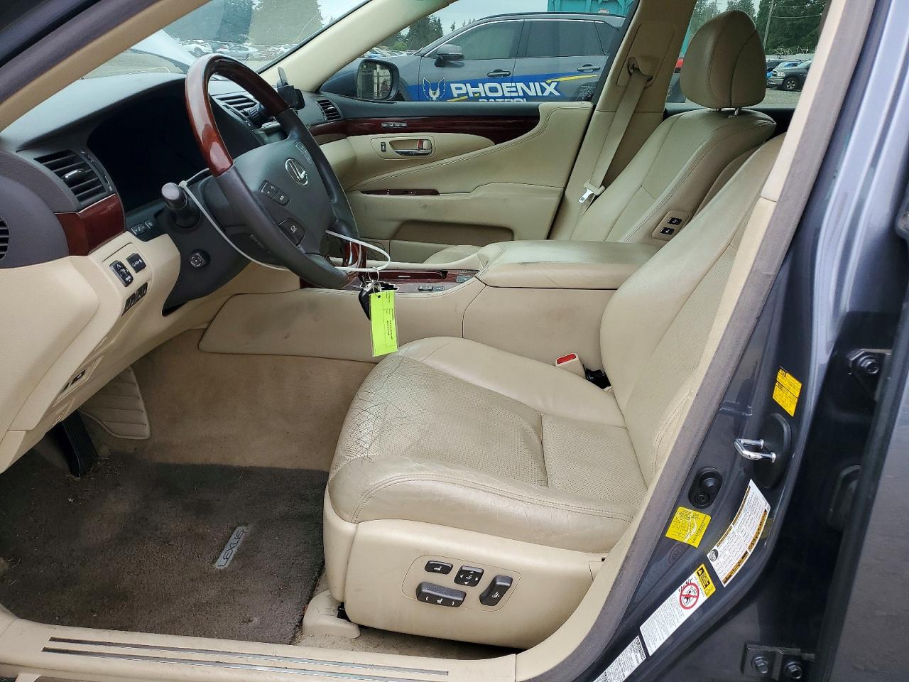 2012 Lexus Ls 460 Gray vin: JTHCL5EF2C5013403