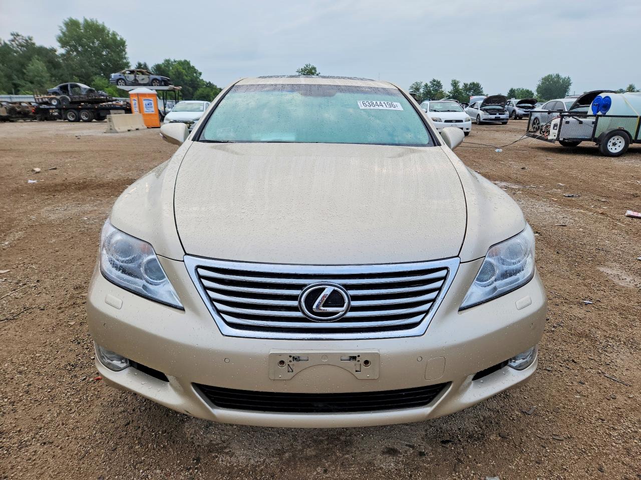 2012 Lexus Ls 460 Beige vin: JTHCL5EF2C5014065