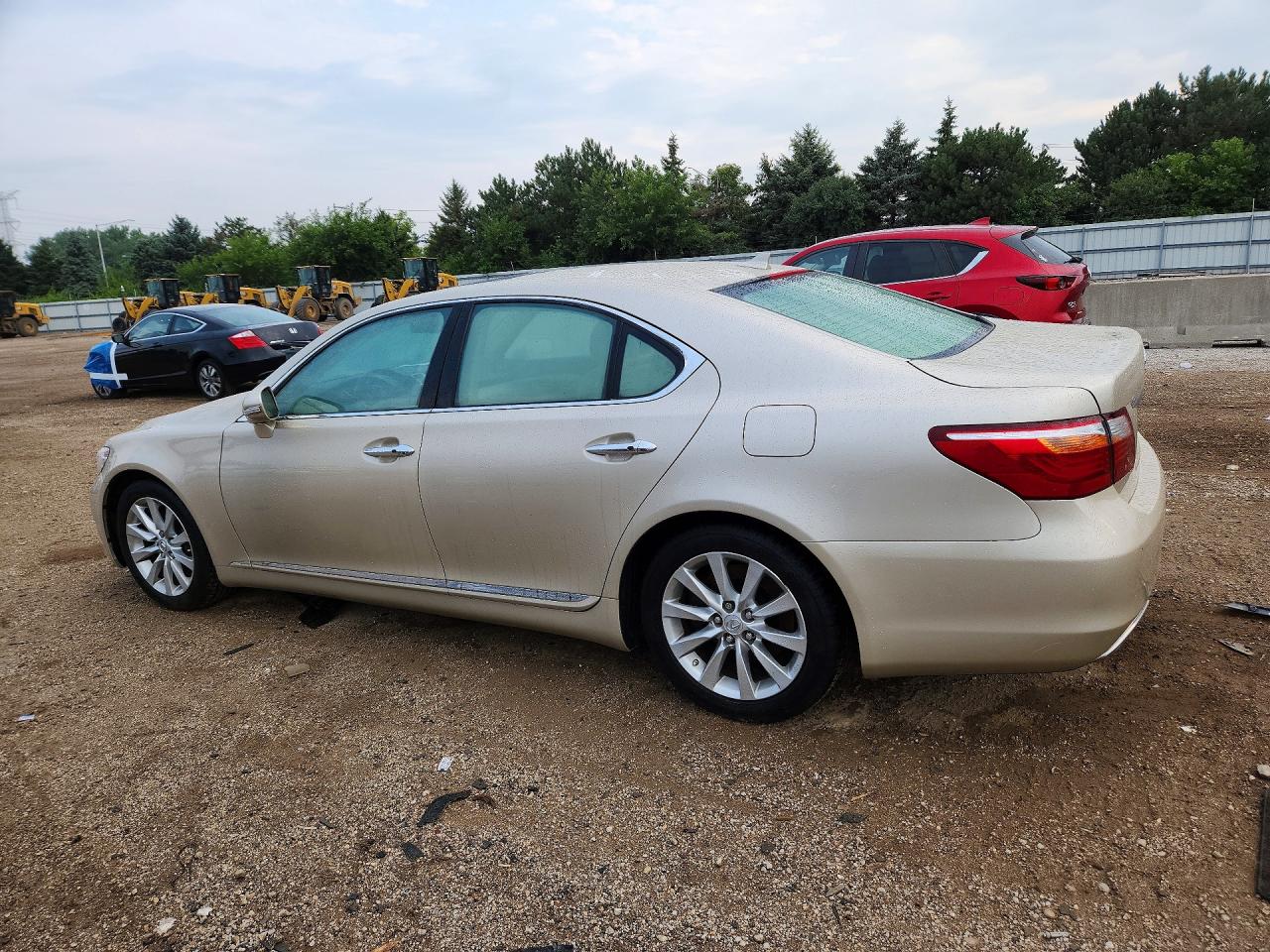 2012 Lexus Ls 460 Beige vin: JTHCL5EF2C5014065