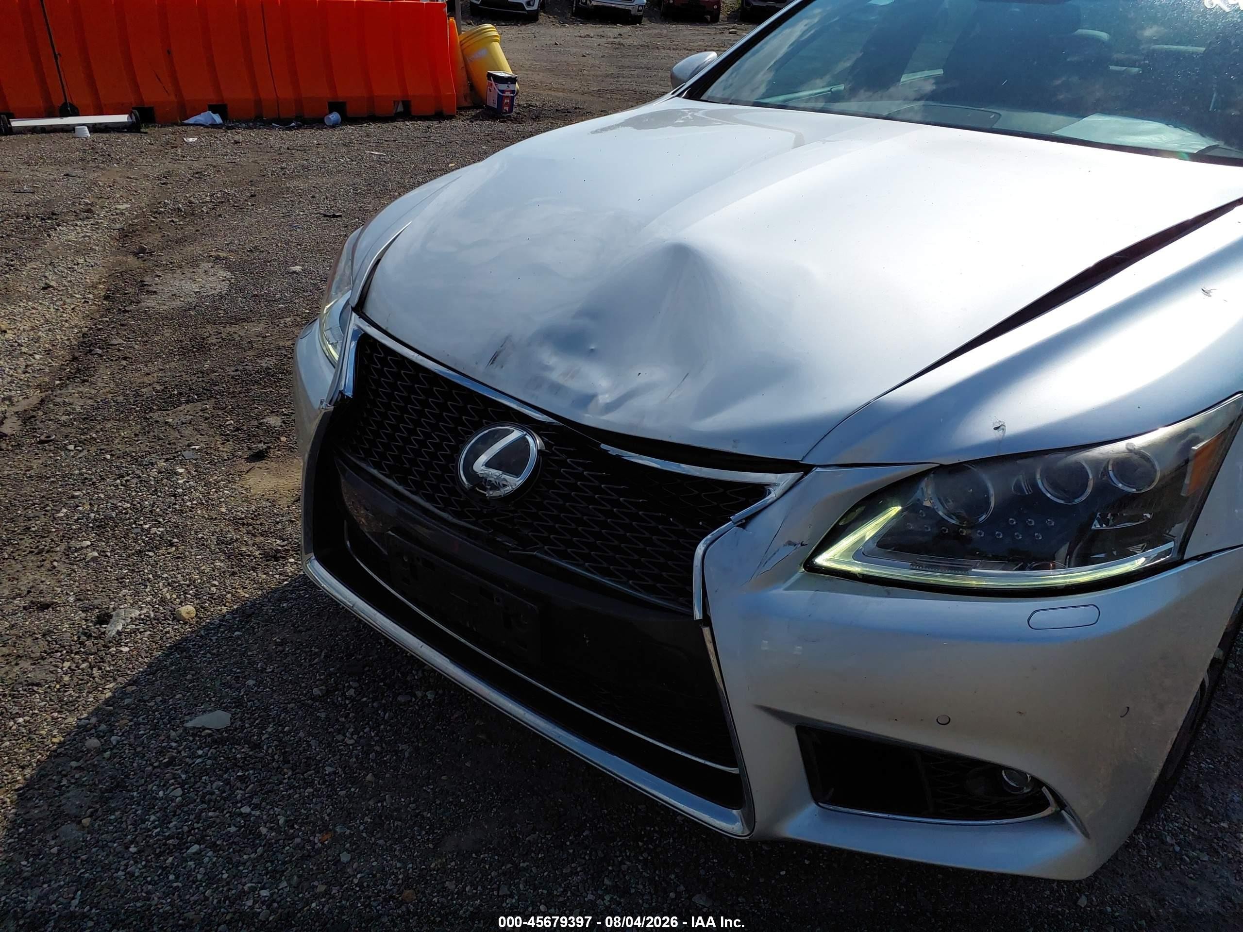 2013 Lexus Ls 460 Серебряный vin: JTHCL5EF2D5018019