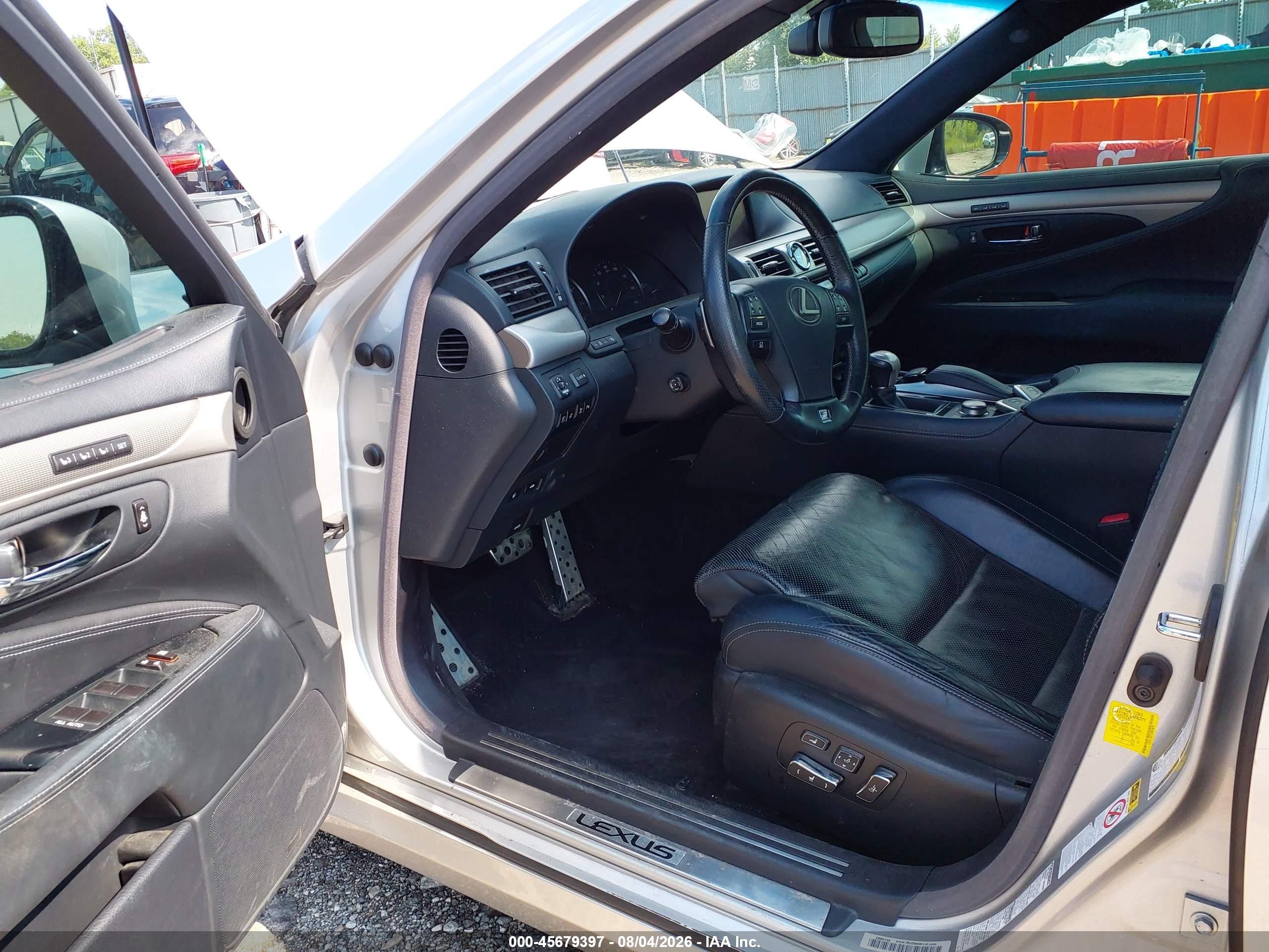 2013 Lexus Ls 460 Серебряный vin: JTHCL5EF2D5018019
