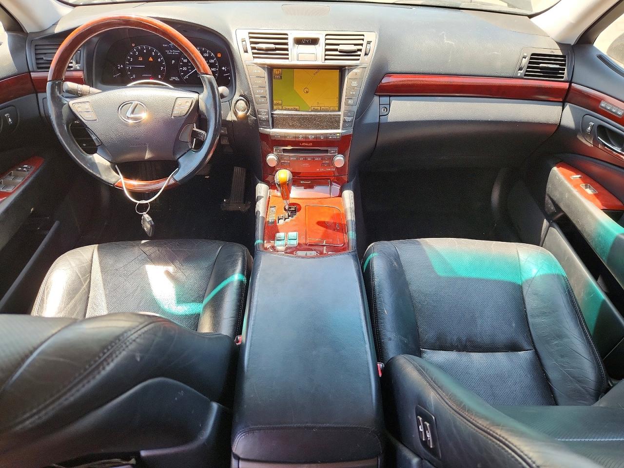 2010 Lexus Ls 460 Base Gray vin: JTHCL5EF3A5004948