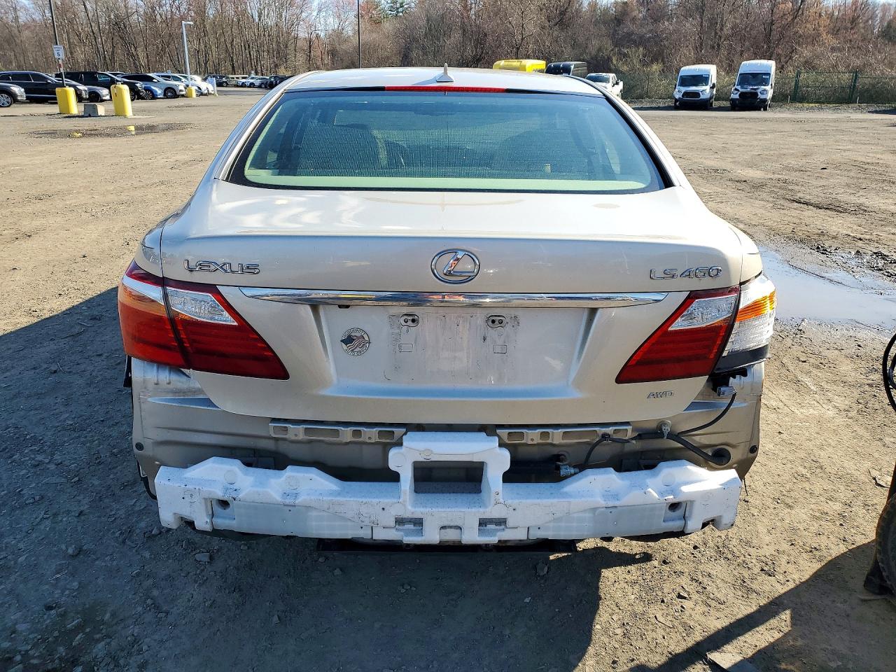 2010 Lexus Ls 460 Base Tan vin: JTHCL5EF3A5007929
