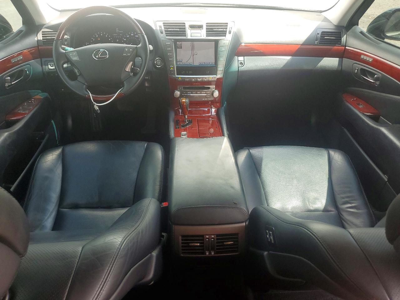 2011 Lexus Ls 460 Black vin: JTHCL5EF3B5009889