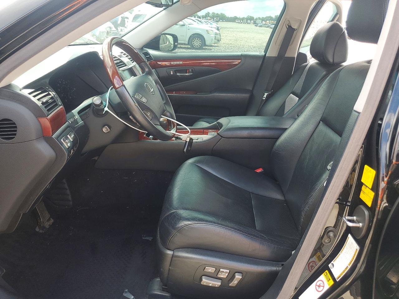 2011 Lexus Ls 460 Black vin: JTHCL5EF3B5009889
