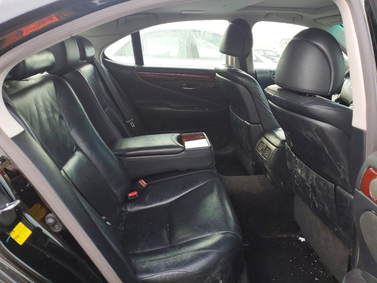 2012 Lexus Ls 460 Base Black vin: JTHCL5EF3C5012521