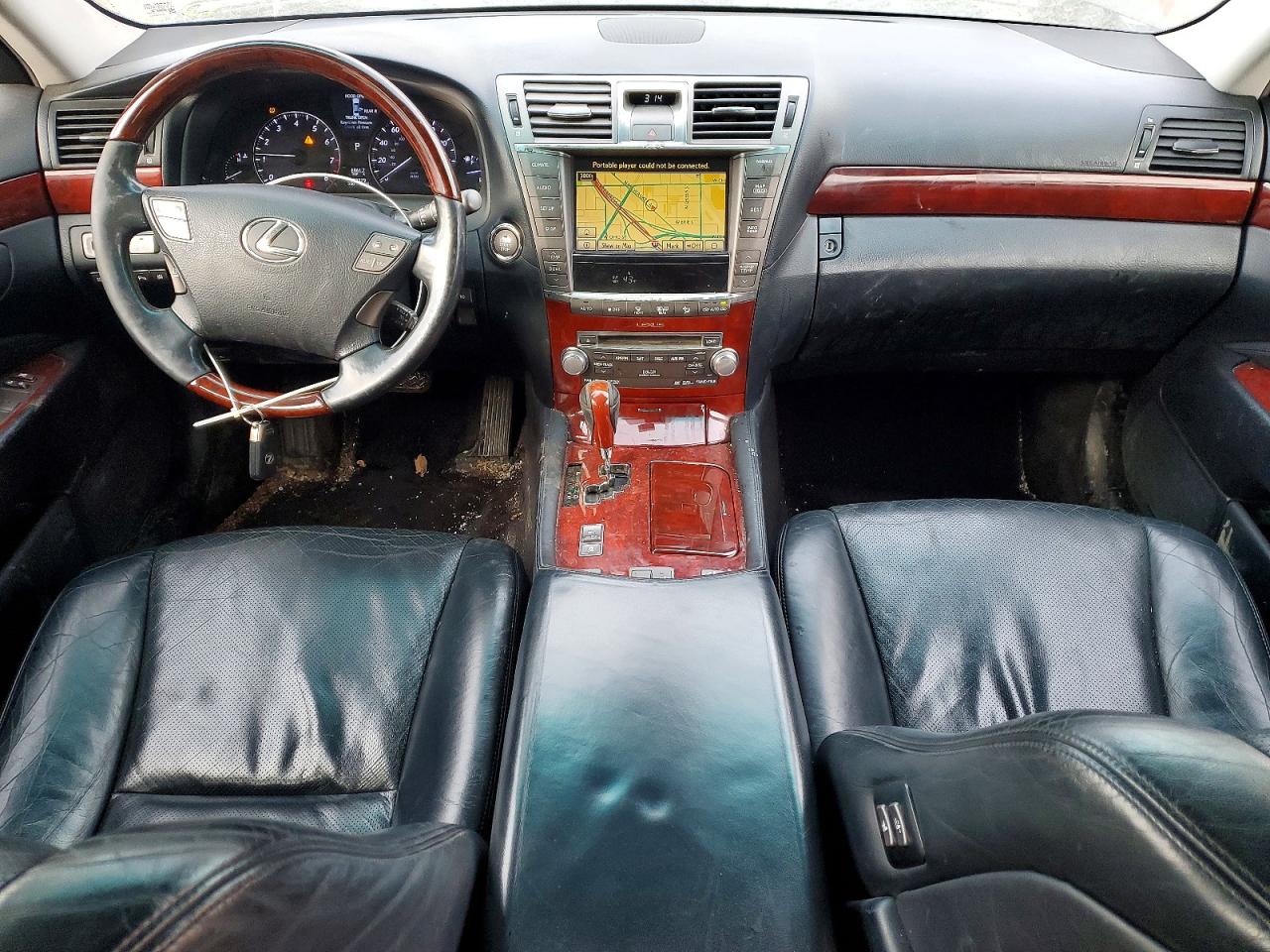 2012 Lexus Ls 460 Base Black vin: JTHCL5EF3C5012521