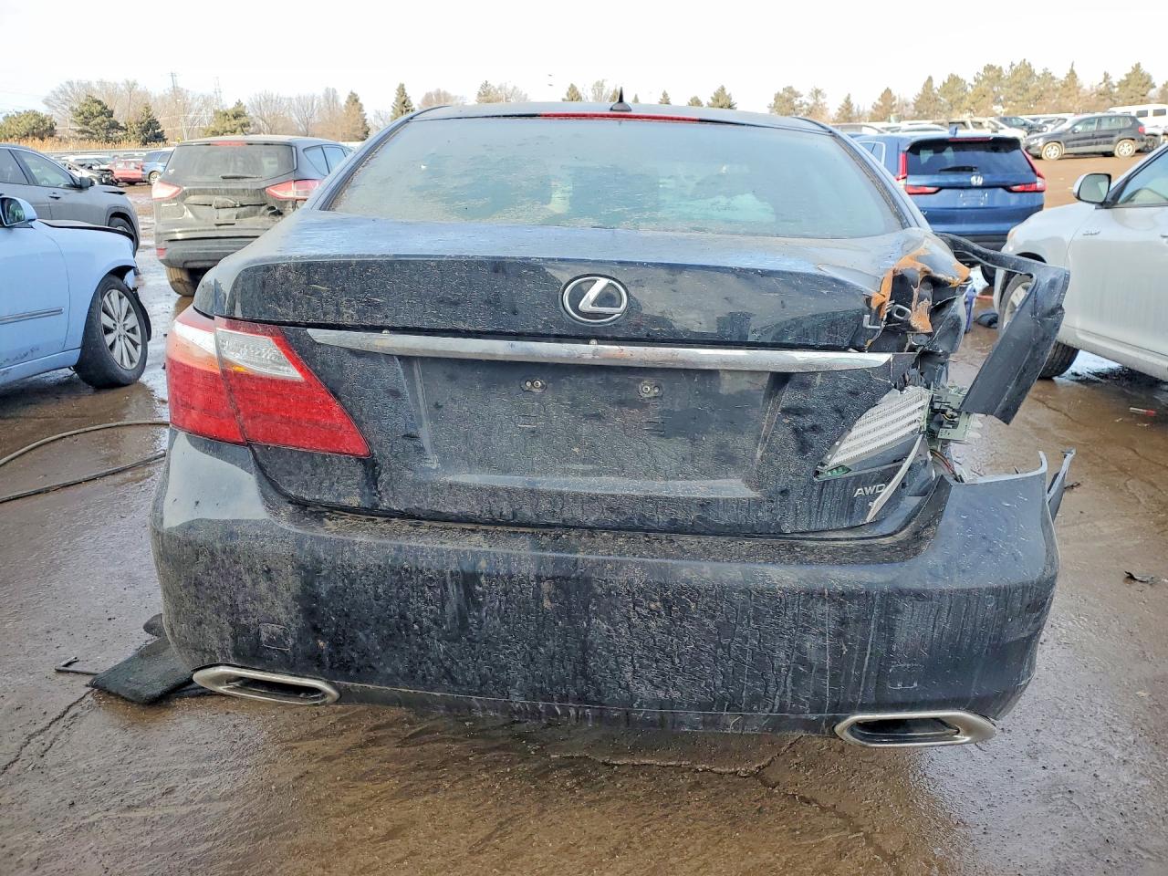 2012 Lexus Ls 460 Base Black vin: JTHCL5EF3C5012521
