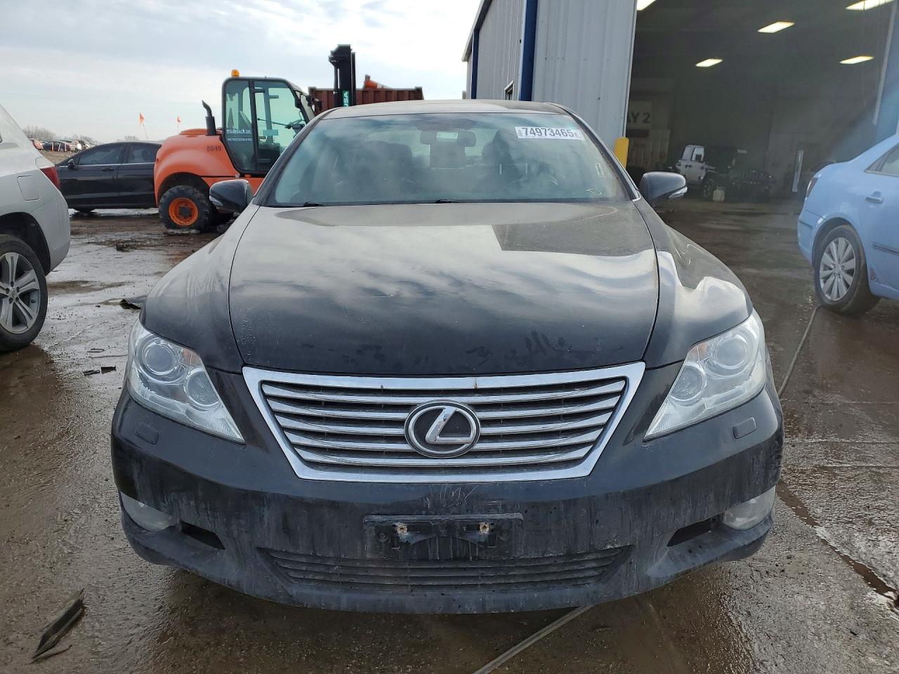 2012 Lexus Ls 460 Base Black vin: JTHCL5EF3C5012521