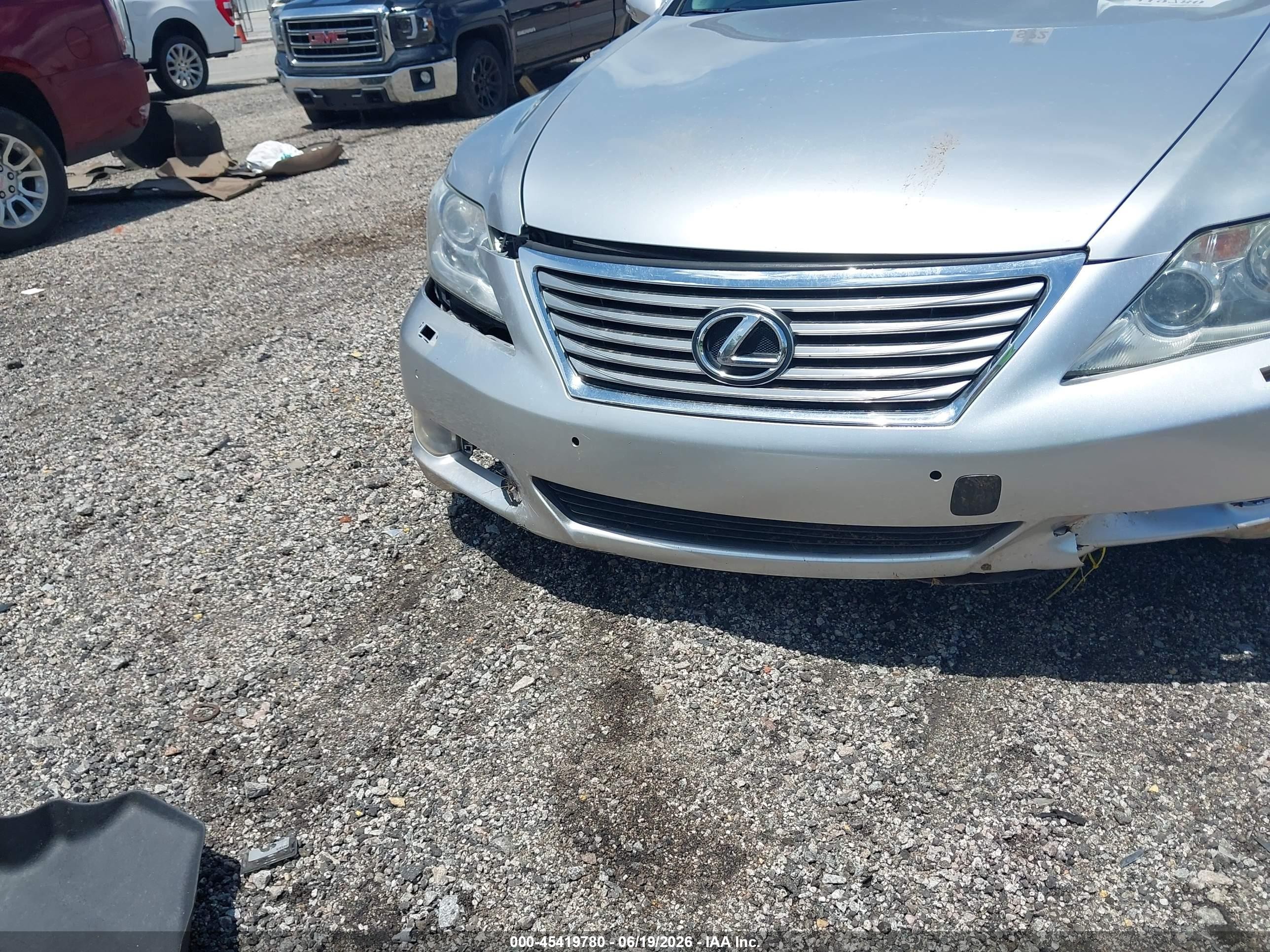 2012 Lexus Ls 460   Silver vin: JTHCL5EF3C5015029