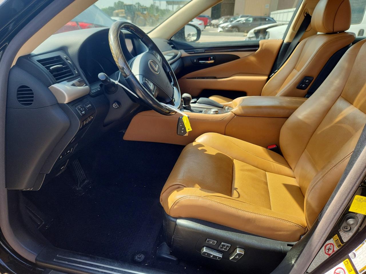 2014 Lexus Ls 460 Black vin: JTHCL5EF3E5021724