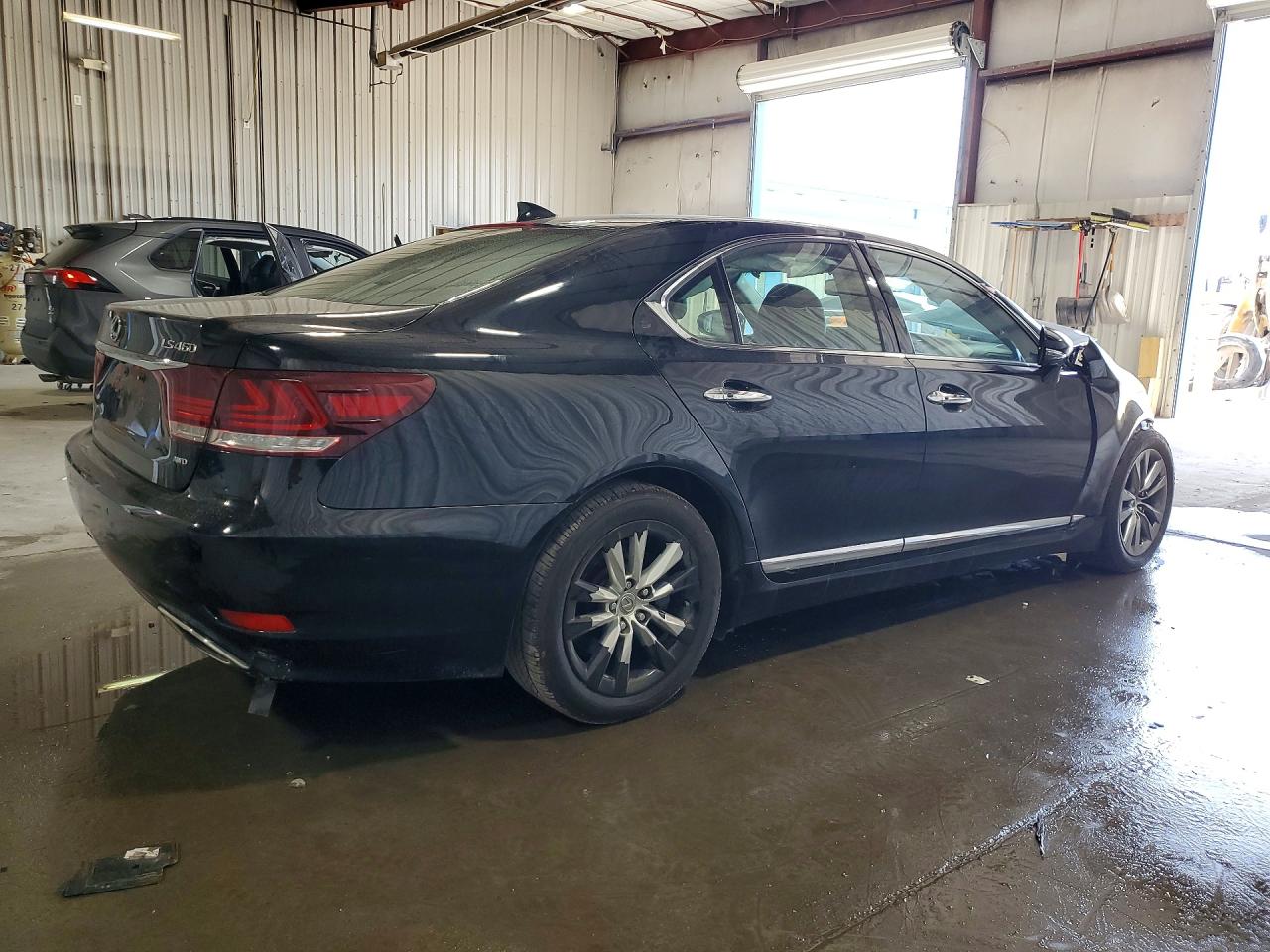 2015 Lexus Ls 460 Black vin: JTHCL5EF3F5023393