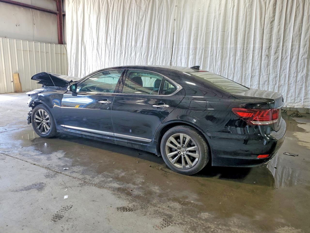 2015 Lexus Ls 460 Black vin: JTHCL5EF3F5023393
