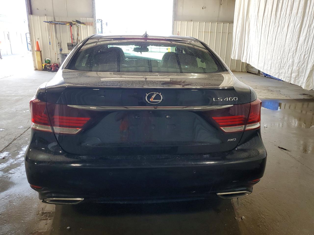 2015 Lexus Ls 460 Black vin: JTHCL5EF3F5023393