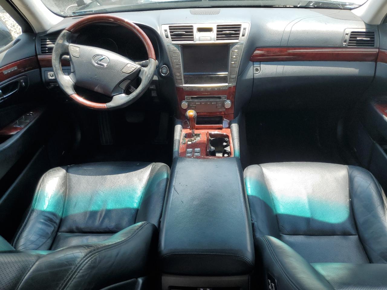 2010 Lexus Ls 460 Black vin: JTHCL5EF4A5008006