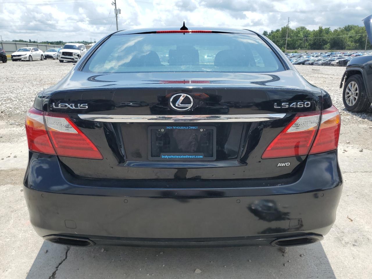2010 Lexus Ls 460 Black vin: JTHCL5EF4A5008006