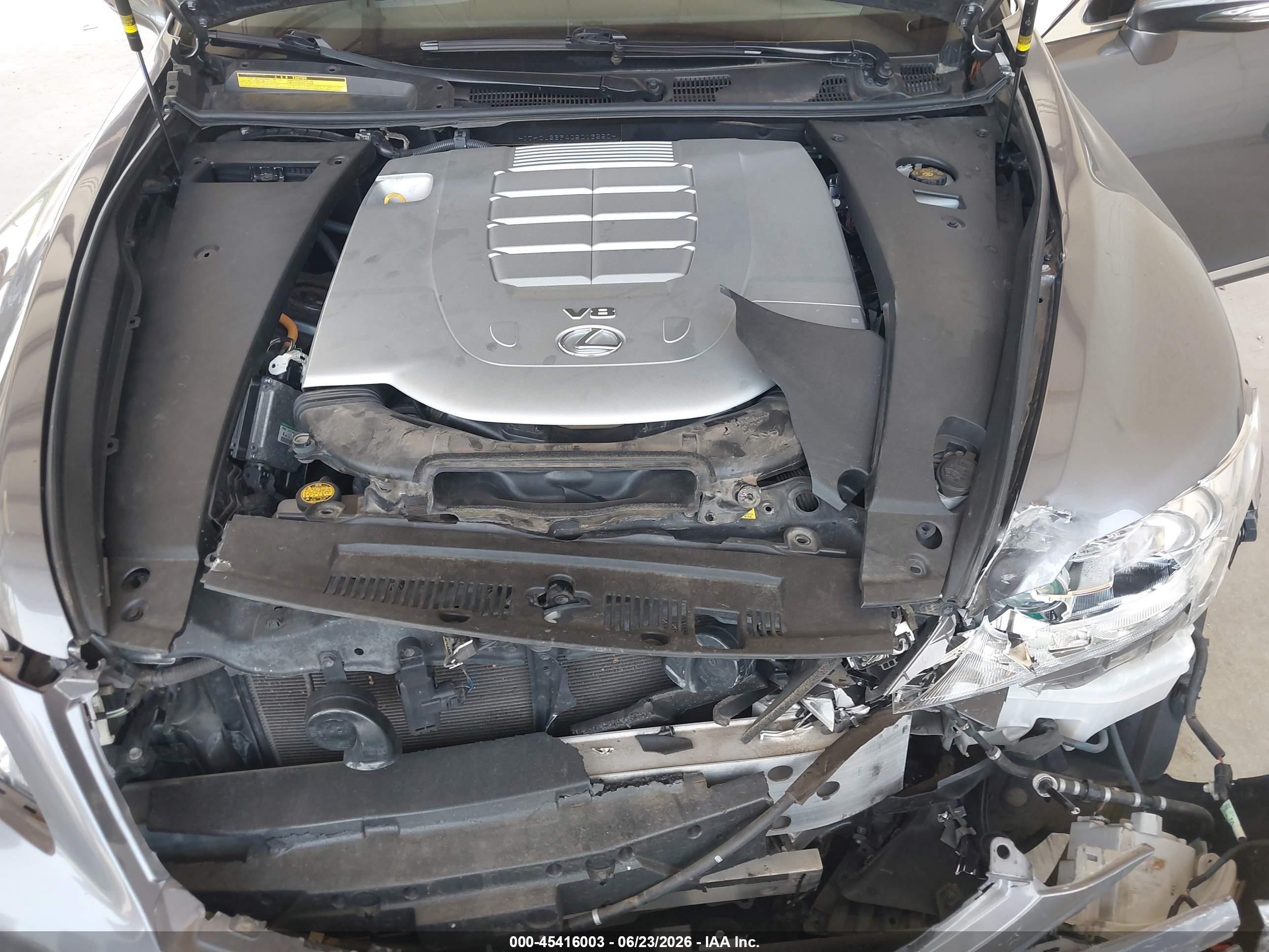 2012 Lexus Ls 460   Gray vin: JTHCL5EF4C5013550