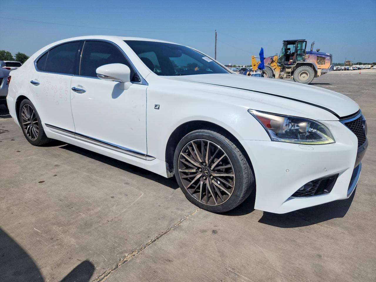 2013 Lexus Ls 460 Белый vin: JTHCL5EF4D5015932
