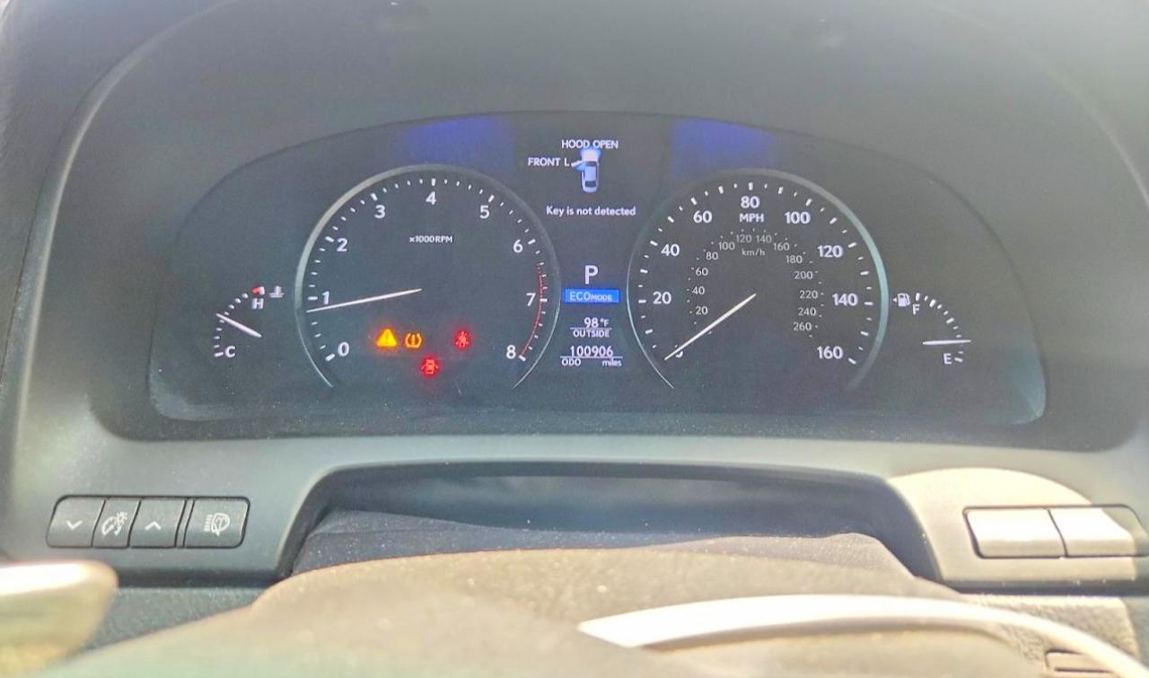 2013 Lexus Ls 460 Белый vin: JTHCL5EF4D5015932