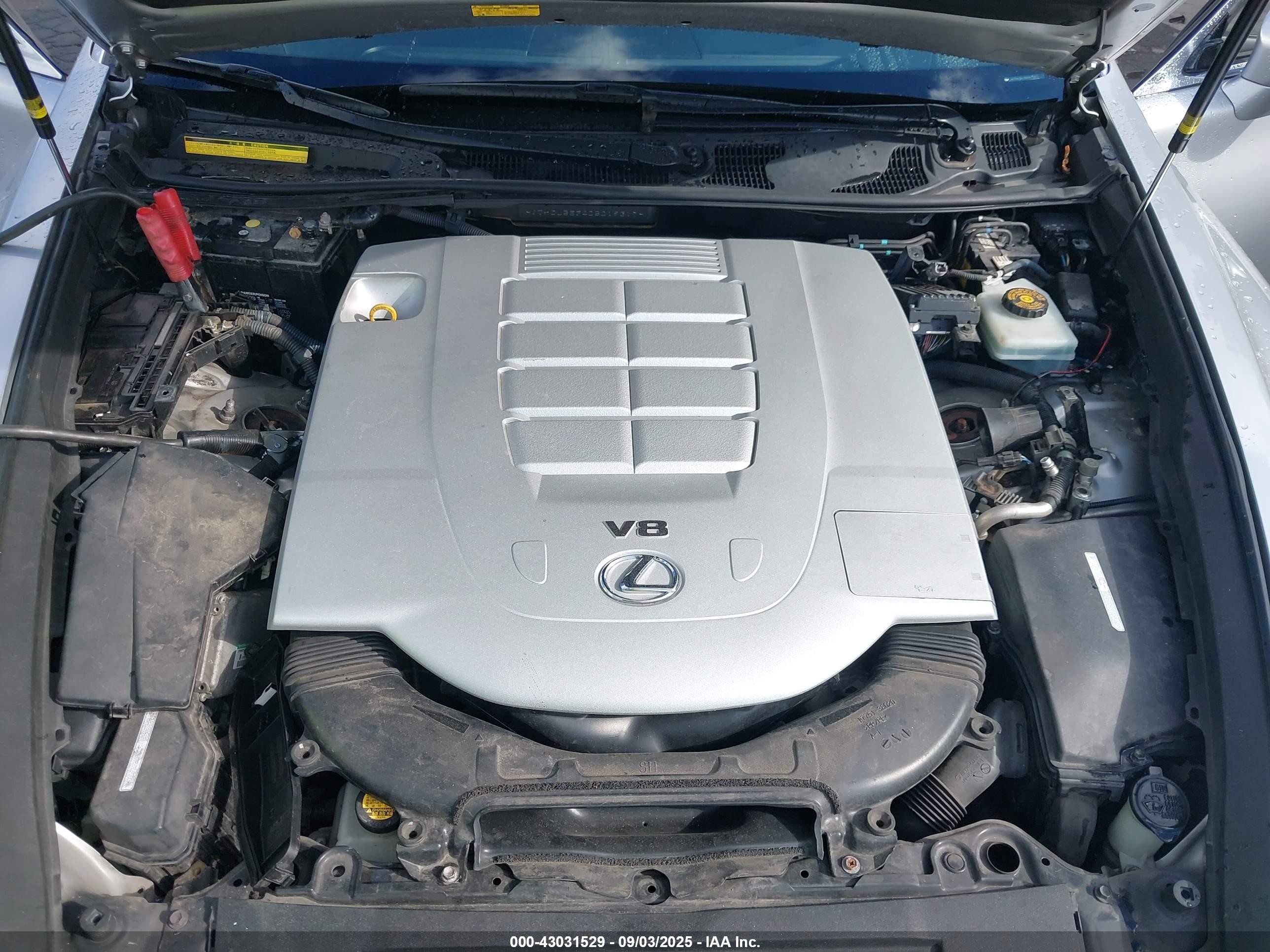 2013 Lexus Ls 460 Серебряный vin: JTHCL5EF4D5019317
