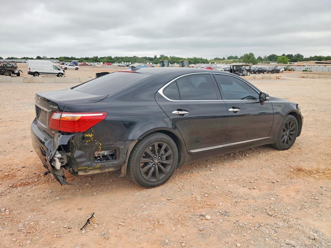 2010 Lexus Ls 460 Black vin: JTHCL5EF5A5005910