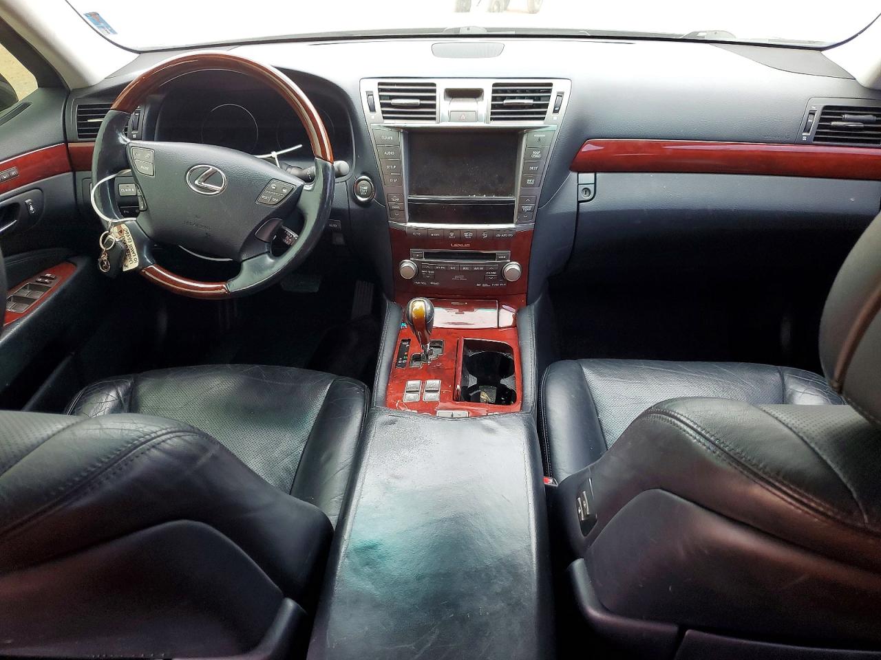 2010 Lexus Ls 460 Black vin: JTHCL5EF5A5005910