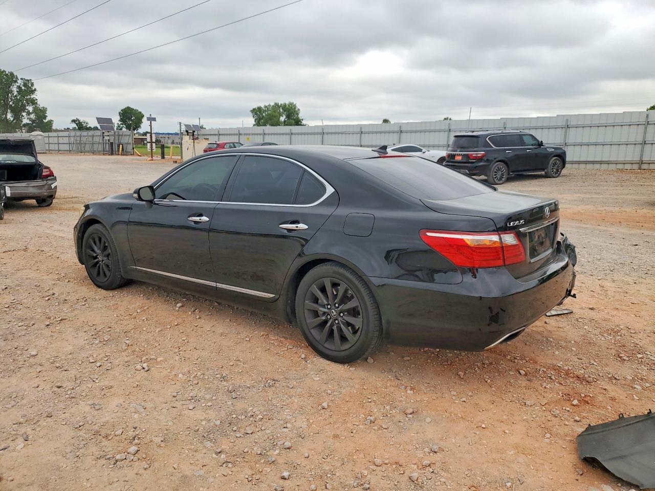 2010 Lexus Ls 460 Black vin: JTHCL5EF5A5005910